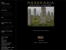 Tablet Screenshot of drakkaria.com